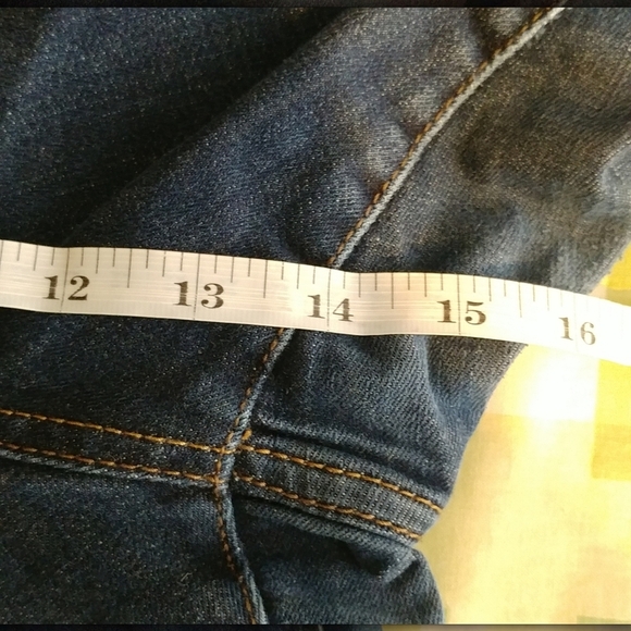 Lane Bryant Women's Blue Bootcut Slim Genius Fit Western Jeans Plus Size 24 P - Picture 5 of 7